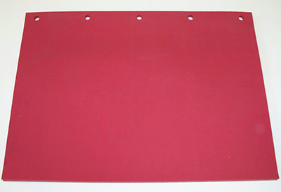 VT Series Mudflap Rubber curtain for channel brush