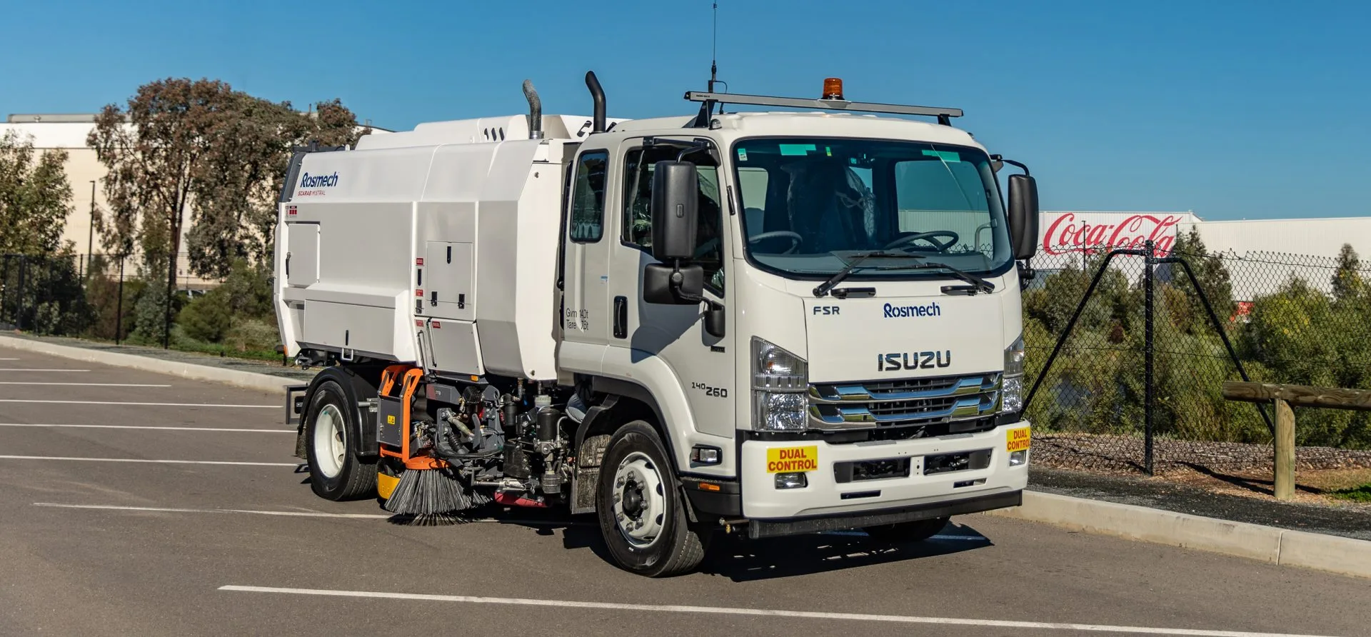Scarab Mistral road sweeper